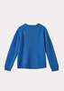 KIDS Caramel Topo Children's Cashmere Cardigan - Sky Blue - Thumbnail 2