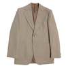 A Müller Wipperfürth 70s Twill Weave Wide Notch Safari Blazer - Beige - Thumbnail 1