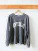 Best Regards - Upcycled Destination Goods North Beach Varsity Sweatshirt - Gray - Thumbnail 1