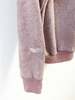 Best Regards - Upcycled Destination Goods Pac Heights Varsity Sweatshirt - Purple - Thumbnail 3