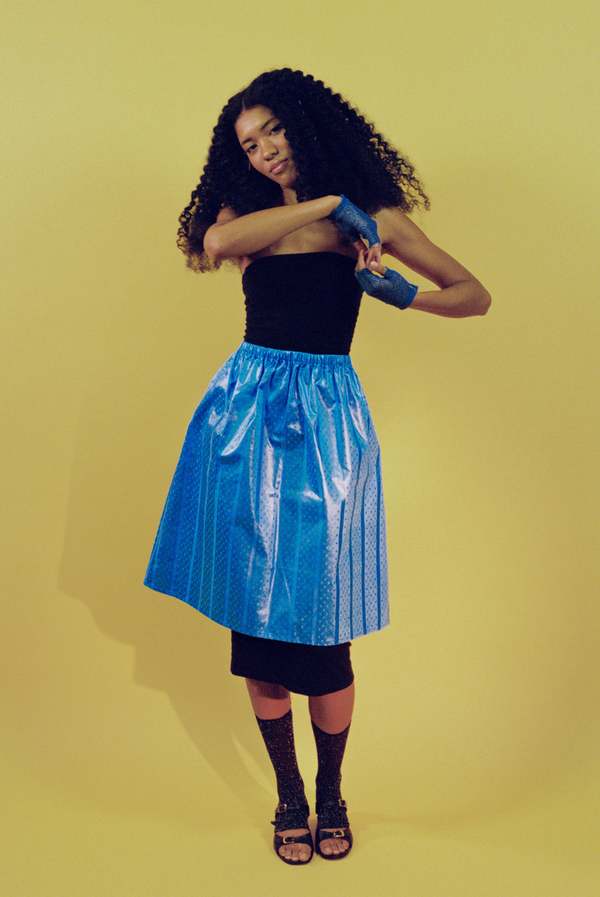Super Yaya Noucki Skirt - Sea Blue | Garmentory