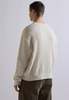 The NKC Store Merino Cable Knit Crew - White - Thumbnail 3