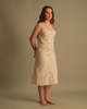Romrom White Vine Slip Dress - Thumbnail 2
