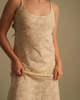 Romrom White Vine Slip Dress - Thumbnail 5