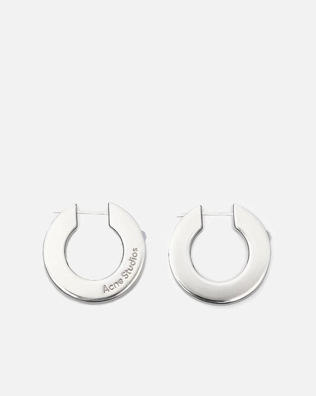 Acne Studios Heart Charm Ear Cuff - Silver | Garmentory