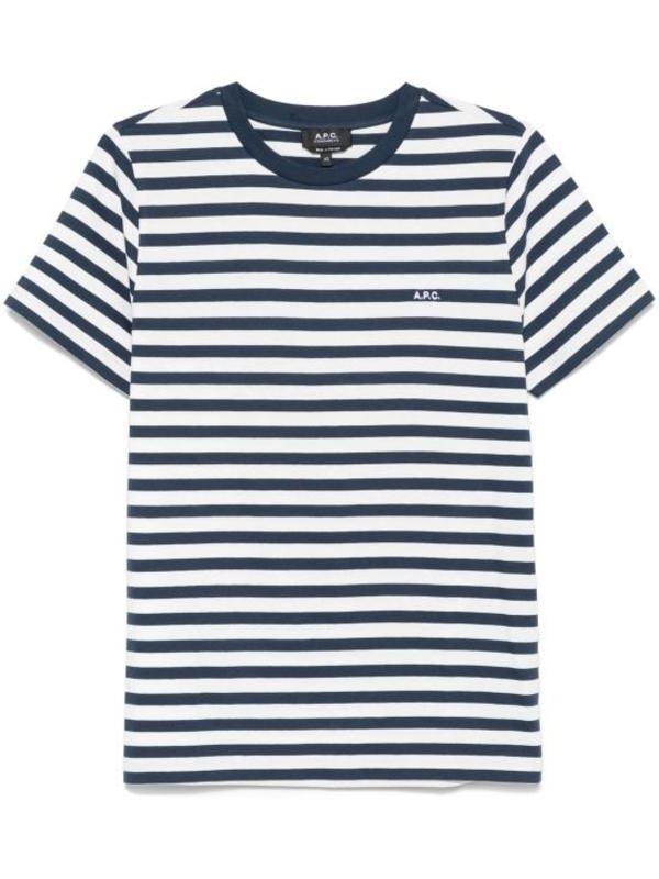 A.P.C. Short Sleeve T-Shirt - Dark Navy