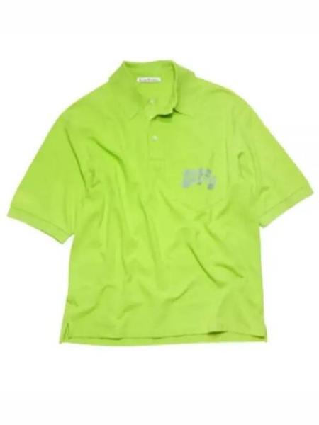ACNE STUDIOS Bubble Logo Polo Shirt | Garmentory