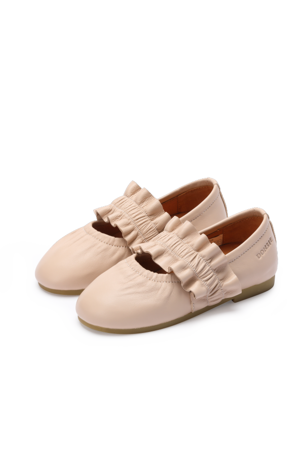 Donsje Iffie Ballerinas - Light Rose Sheep Leather