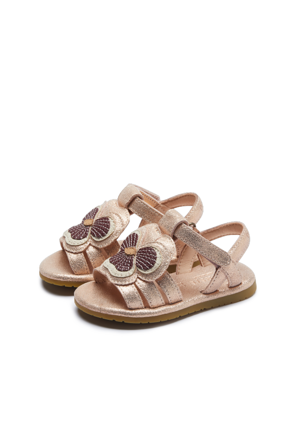 Donsje Jiles Fields Sandals - Powder Metallic Leather