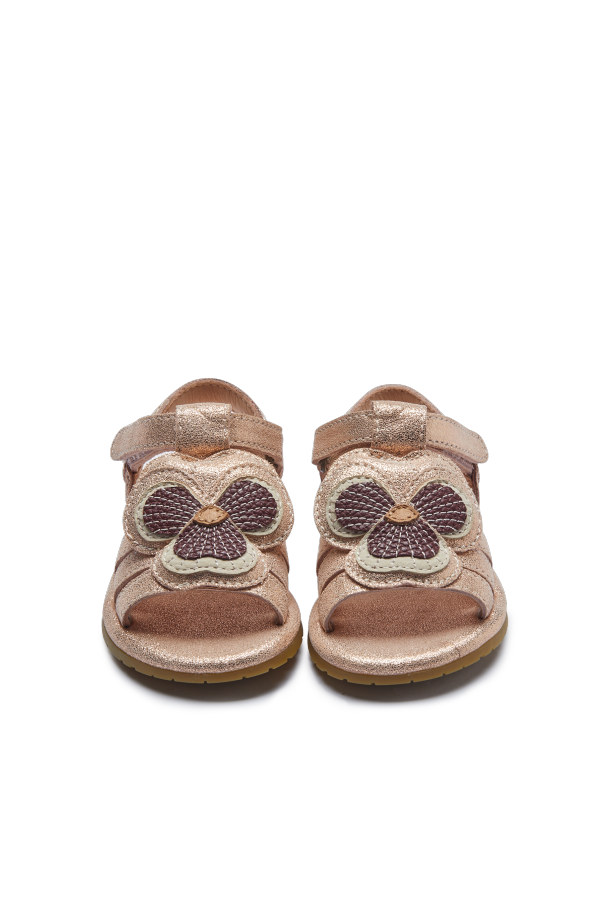 Donsje Jiles Fields Sandals - Powder Metallic Leather