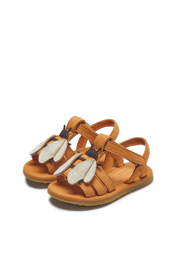 KIDS Donsje Jiles Sky Sandals - Toffee Nubuck