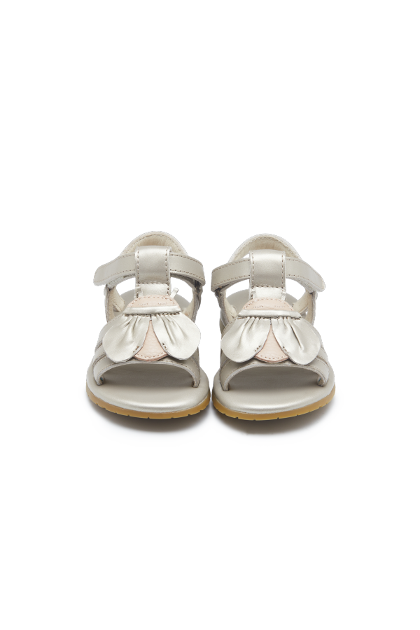 Donsje Jiles Sky Sandals - Silver Metallic Leather