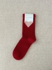 Hansel from Basel Love Cashmere Socks - Red - Thumbnail 3