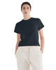 A Care Label Fitted T-Shirt - Black - Thumbnail 1
