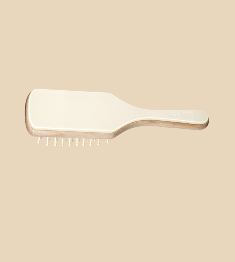 Karst Bamboo Paddle Brush - Cream Karst Bamboo Paddle Brush - Cream