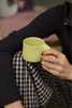 Eliza Faulkner Chunky Mug - Matcha Green / Glossy Pink - Thumbnail 3