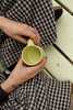 Eliza Faulkner Chunky Mug - Matcha Green / Glossy Pink - Thumbnail 4