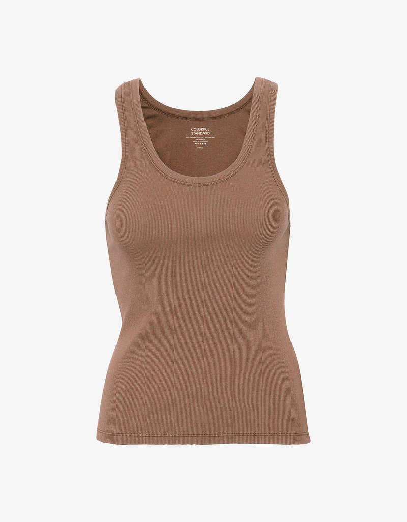 Colorful Standard Camisole Rib - Sahara Camel
