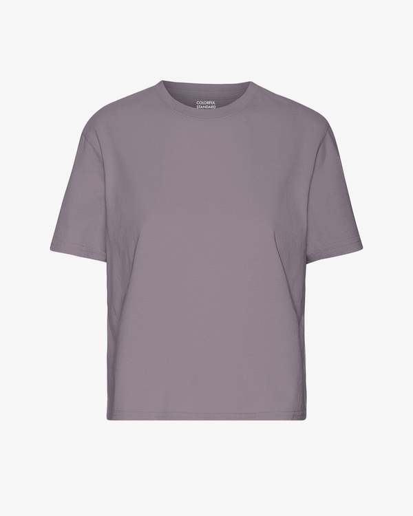 Colorful Standard T-Shirt Boxy Court - Purple Haze