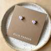 ELLIE PARKER CERAMICS Heart Ceramic Earrings - Thumbnail 1