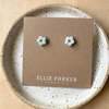ELLIE PARKER CERAMICS Ceramic Flower Earrings - Thumbnail 3