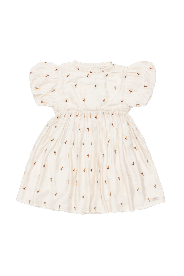 Donsje Clarize Dress - Warm White
