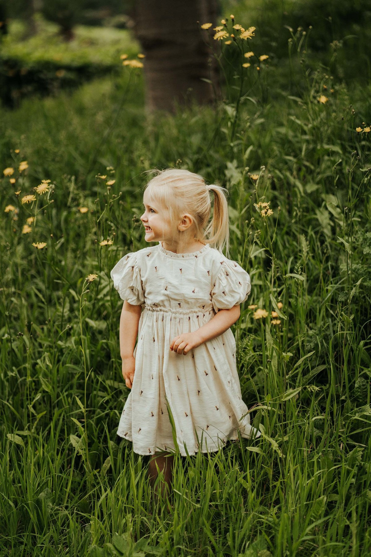 Donsje Clarize Dress - Warm White - Image 2 of 4