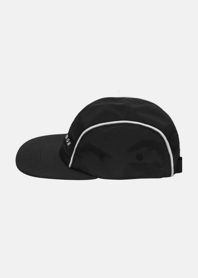 Malbon Bermuda 5 Panel Cap - Black