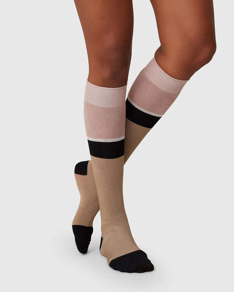 Swedish Stockings Bas Genoux Elena - Beige