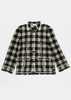 COMMUN'S Check Shirt - Black/White - Thumbnail 1