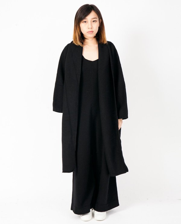Lauren Manoogian Taper Coat - Black | Garmentory