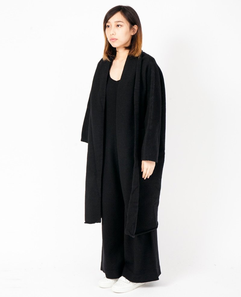 Lauren Manoogian Taper Coat - Black | Garmentory