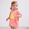 Bobo Choses Baby Hug Me Bear T-shirt - Coral Pink - Thumbnail 4