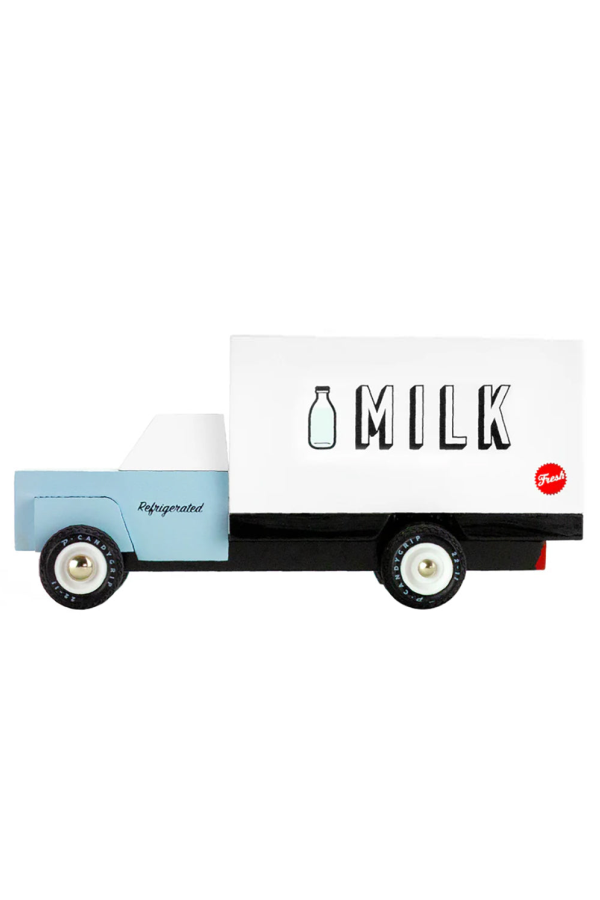 Candylab Car Milk Truck - Blue
