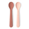 EKOBO Spoon Set - Blush Pink and Terracotta Brown - Thumbnail 1