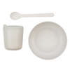 EKOBO Toddler Feeding Set - Cloud White - Thumbnail 1