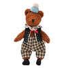 Moulin Roty Les Minouchkas Baba Large Bear Soft Toy - Brown - Thumbnail 1