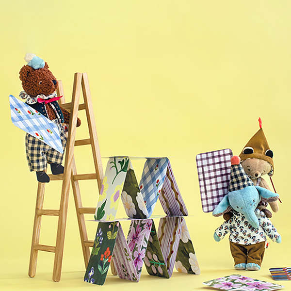 Moulin Roty Les Minouchkas Pablo The Elephant Soft Toy - Blue