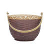 Olli Ella Small Blossom Basket - Berry - Thumbnail 3