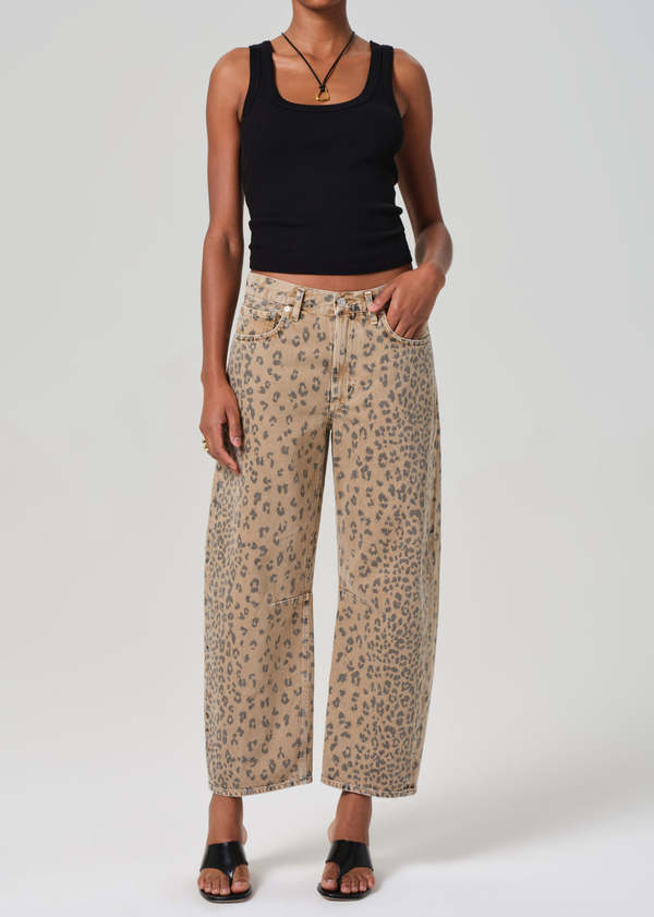 Citizens of Humanity Miro Relaxed Jean - Natural Cheetah on Garmentory