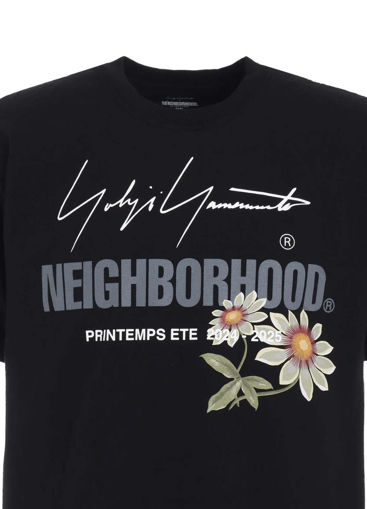 Yohji Yamamoto x NEIGHBORHOOD Tee SS-1 - Black | Garmentory