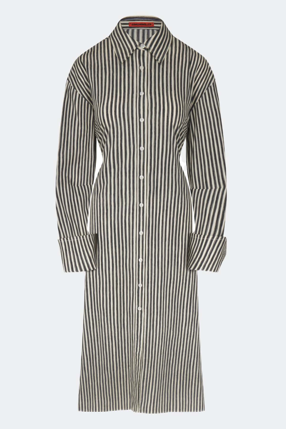 chinese dress ladies Simon Miller Women's Loch Poplin Maxi Dress – Saint Bernard main image 1