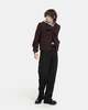 Kiko Kostadinov Bendix Tailored Trouser - Crow Black & Lilac - Thumbnail 4