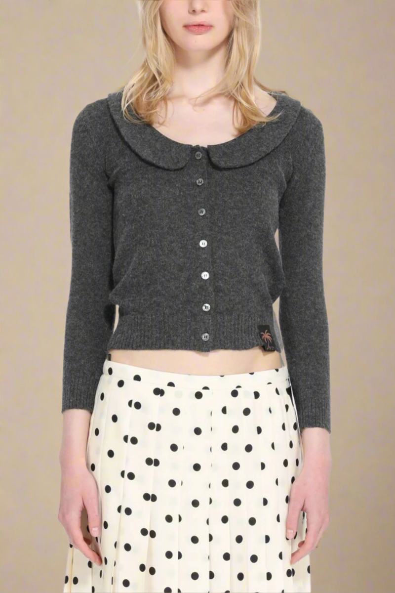 No. 21 Cardigan Sweater - Melange