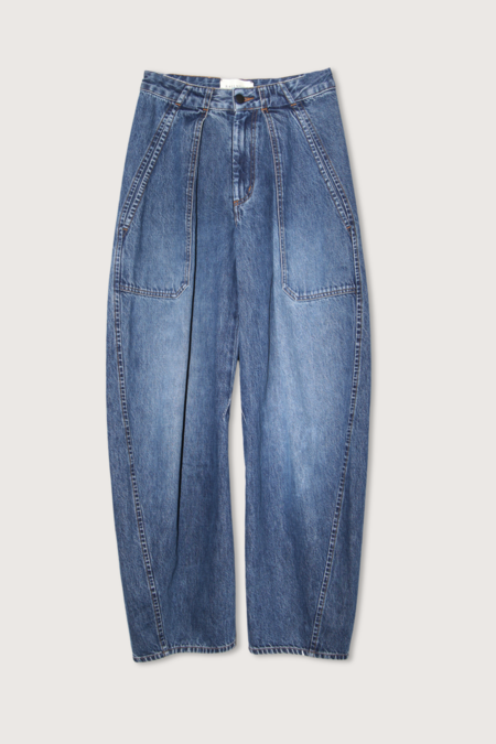 新品 KALLMEYER DEEP POCKET WIDE LEG DENIM Kallmeyer Deep Pocket Wide Jean - Salt White | Garmentory