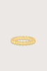 EF Collection Ball Stack Ring - Yellow Gold - Thumbnail 1
