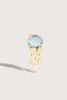 Celine Daoust Jelly Fish Single Earring - Aquamarine/Diamonds  - Thumbnail 1