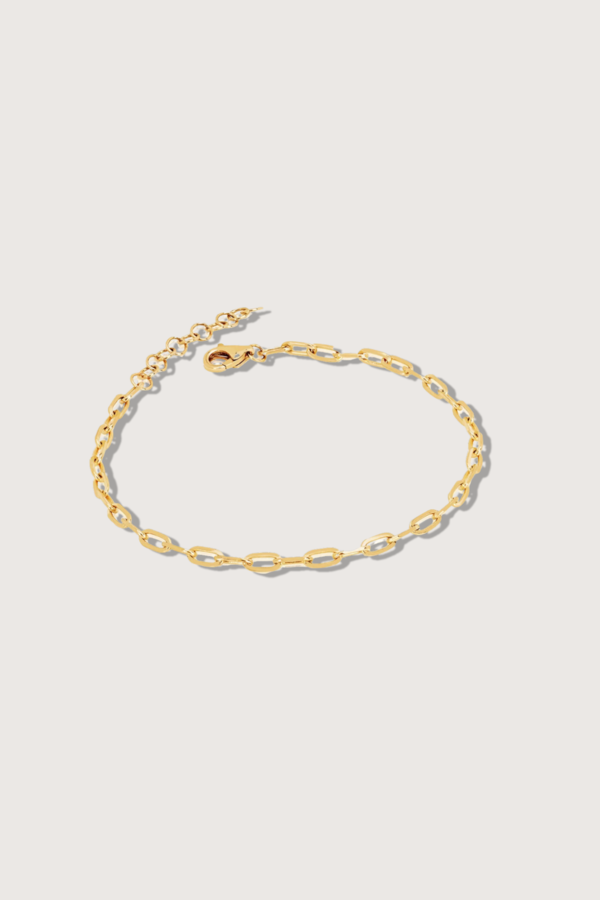 EF Collection Mini Link Bracelet - Yellow Gold