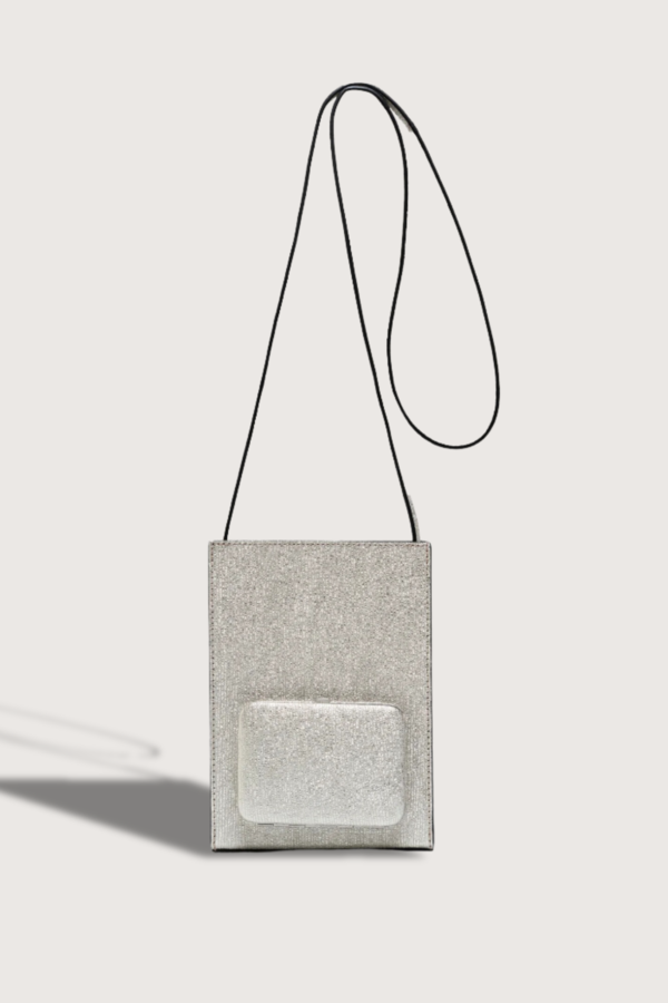 LUTZ MORRIS Parker Bag Silver Garmentory