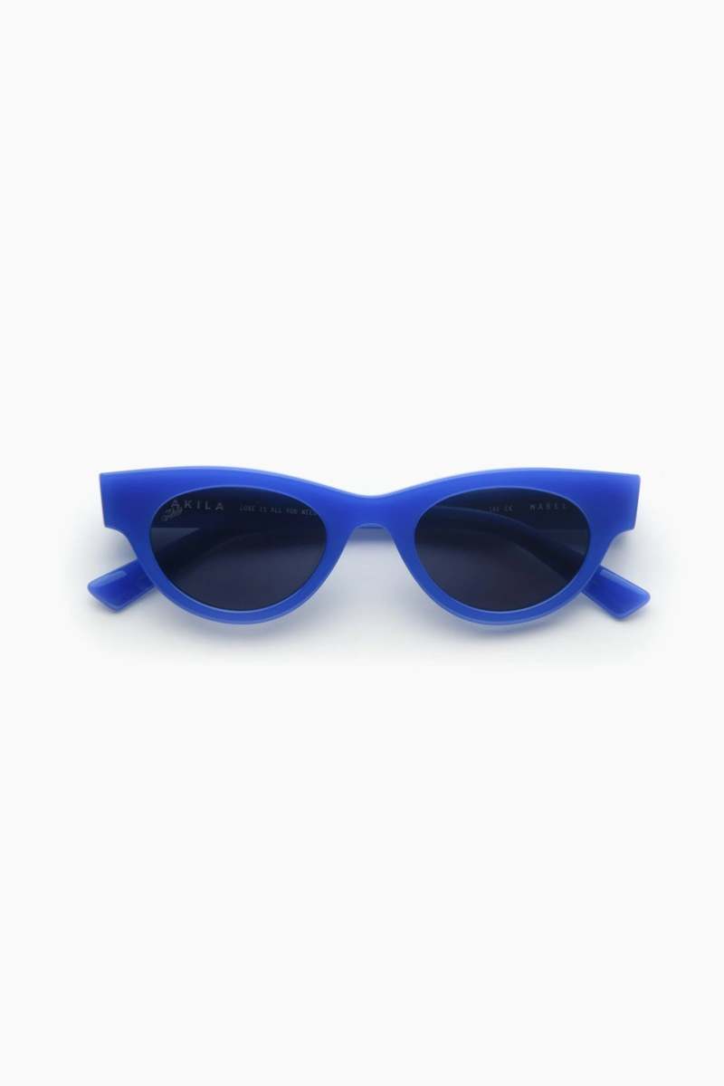AKILA Mabel Sunglasses - Blue & Blue AKILA Mabel Sunglasses - Blue & Blue